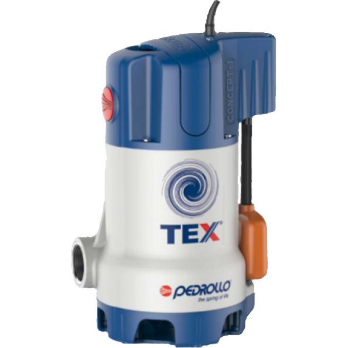 Насос PEDROLLO TEX дренажный 6.1 6201 ZZ 48TEX02A1